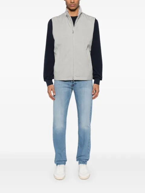Paul & Shark logo-plaque gilet