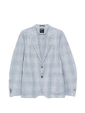 Zegna checked blazer
