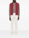 Brunello Cucinelli quilted zip-front vest
