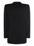 Saint Laurent tuxedo peaked-lapel jacket