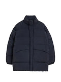 Jil Sander nylon quilted down blouson