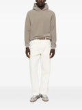 04651 / A TRIP IN A BAG ribbed-hem hoodie