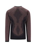 Oakley abstract-pattern long-sleeve sweater
