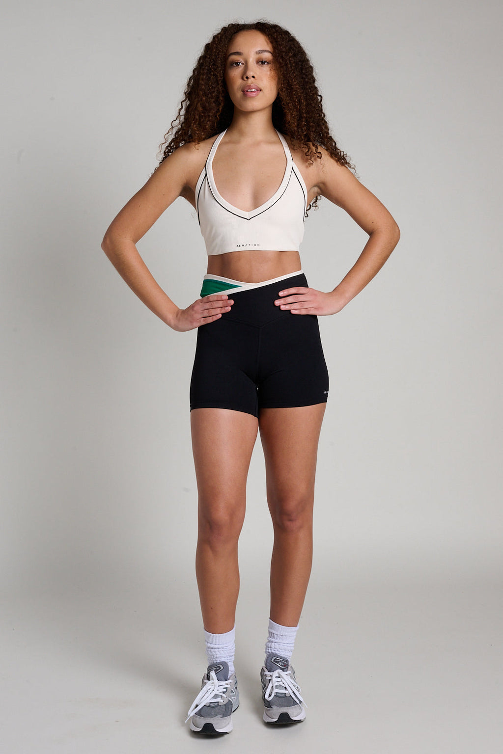 Layback Halter Sports Bra