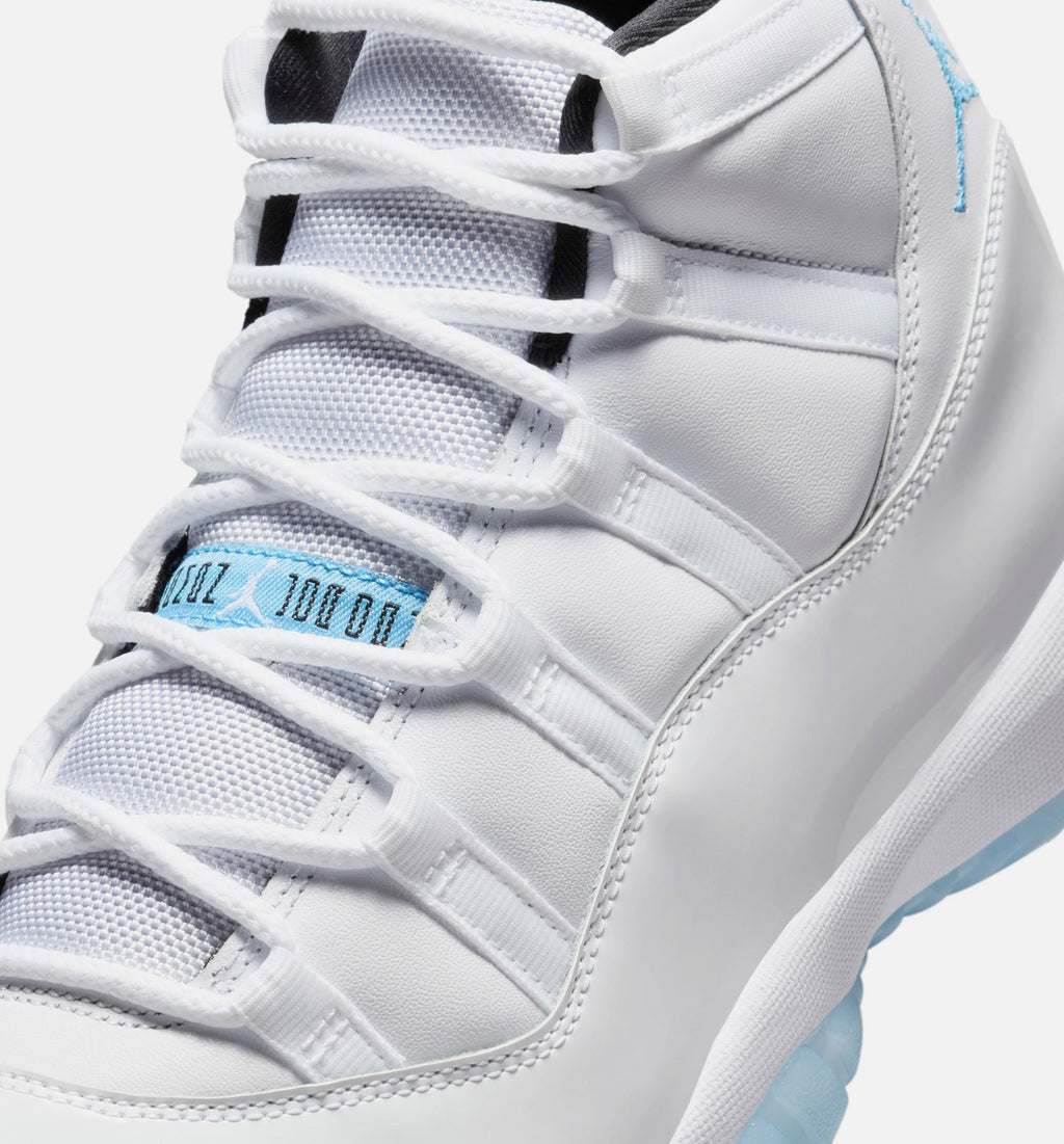Air Jordan 11 Retro Legend Blue Men's Lifestyle Shoes - White/Legend Blue/Black