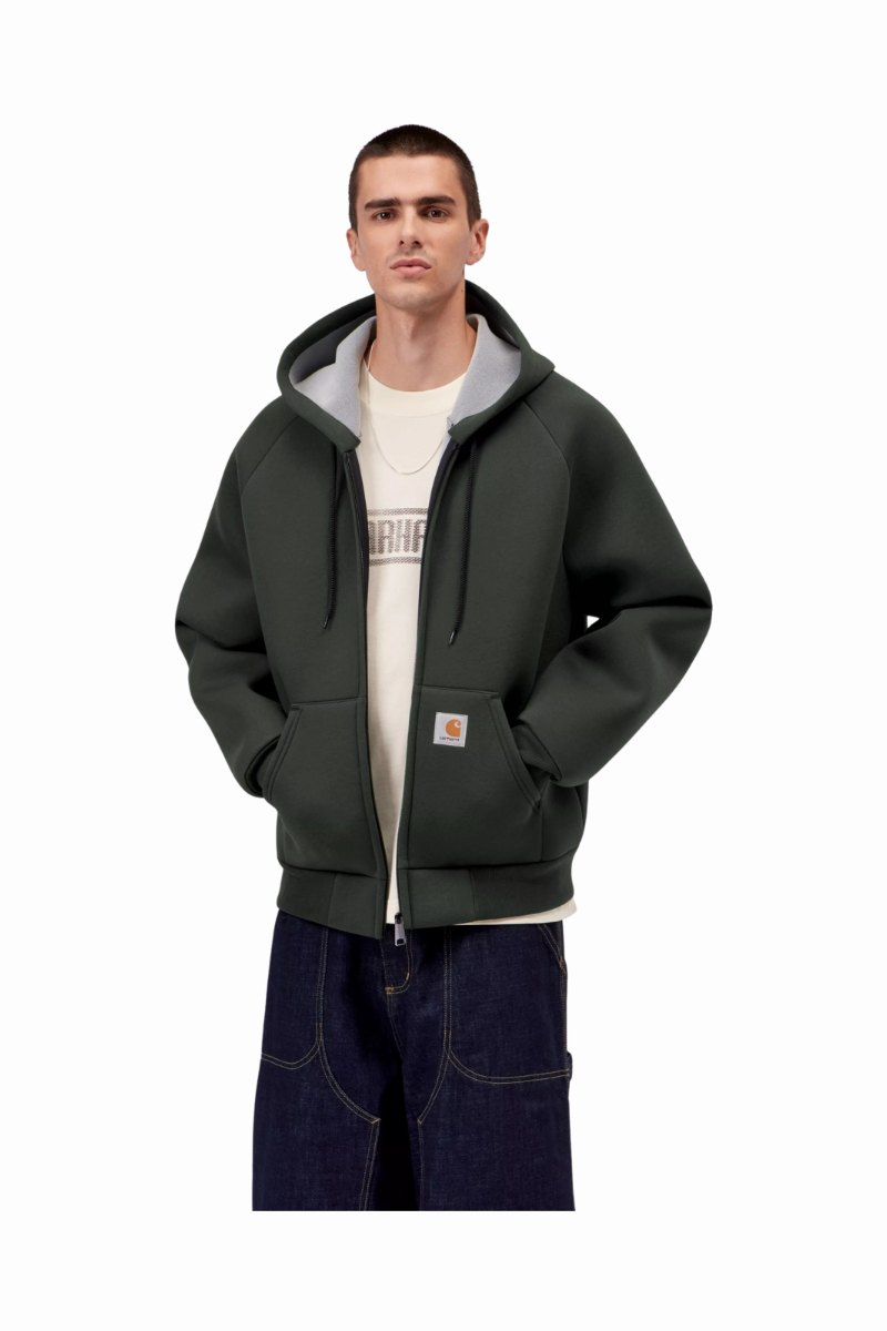 CARHARTT WIP CAR-LUX HOODED JACKET Raven